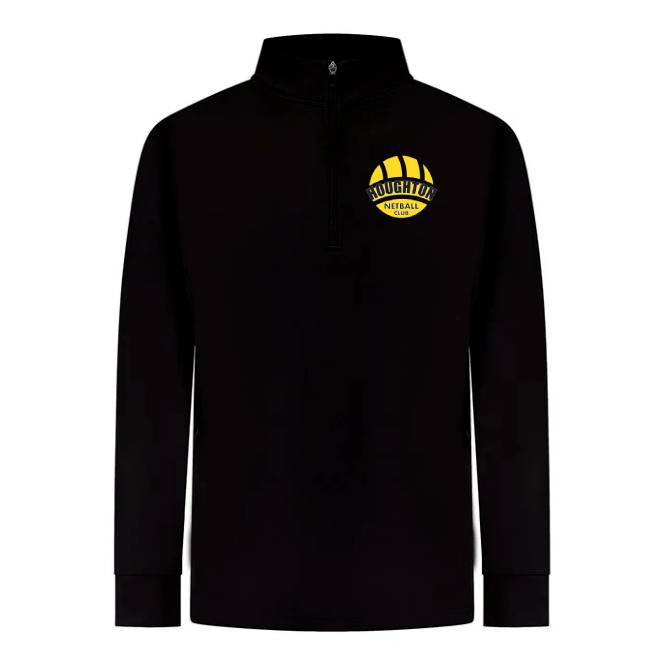Houghton Netball Club - Unisex 1/4 Zip Sweatshirt