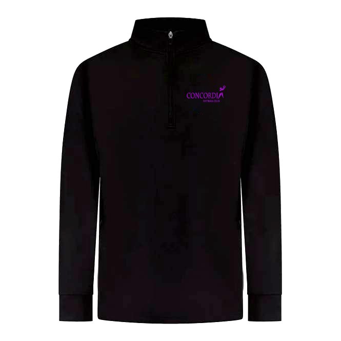 Concordia Netball Club - Unisex Fit 1/4 Zip Sweatshirt