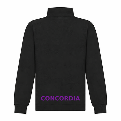 Concordia Netball Club - Kids Fit 1/4 Zip Sweatshirt