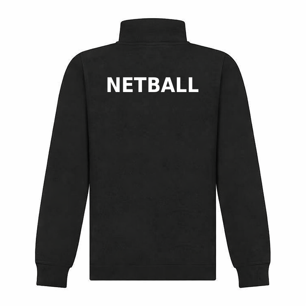 Northumbria University Netball - Unisex Fit 1/4 Zip Sweatshirt