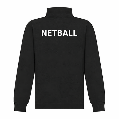 Northumbria University Netball - Unisex Fit 1/4 Zip Sweatshirt