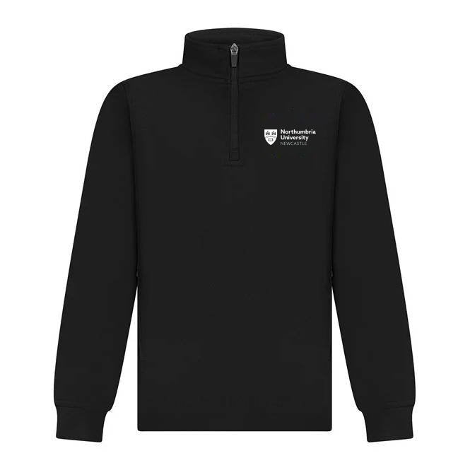 Northumbria University Netball - Unisex Fit 1/4 Zip Sweatshirt