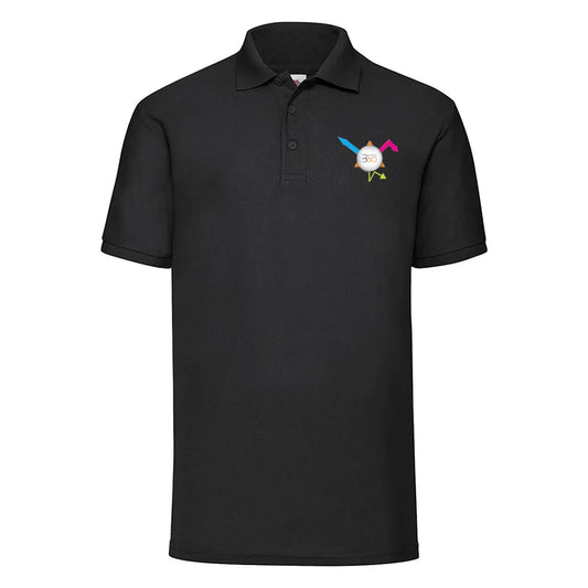 Academy 360 - PE Kit - Black Polo Shirt