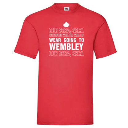 Wembley Championship Final T-Shirt (Que Sera Design)