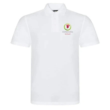 Ashbrooke School - Polo Shirt - White