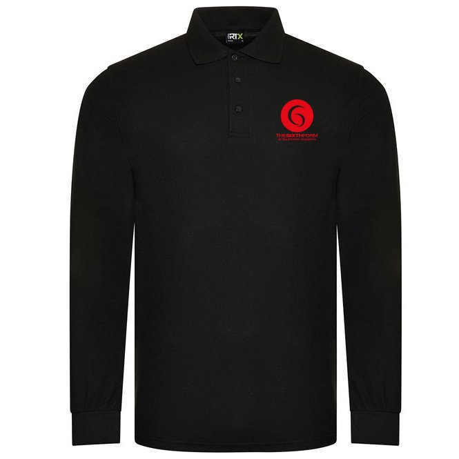Southmoor Academy Sixth Form - Unisex Long Sleeved Polo Shirt