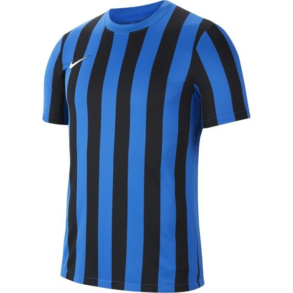 Nike Striped Division IV Jersey - Royal/Black