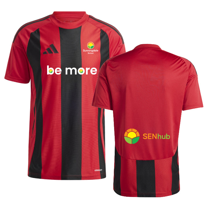 Sunningdale School - Black & Red Adidas Football Shirt