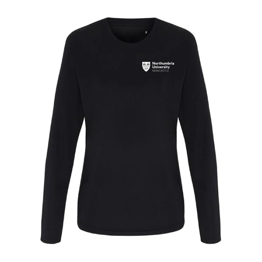 Northumbria University Netball - Ladies Fit Long Sleeve Tee