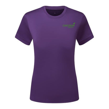 Concordia Netball Club - Ladies Fit Tee (Purple)
