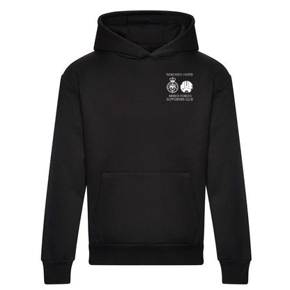 Newcastle United Armed Forces Supporters Club - Heavyweight Hoodie - Black