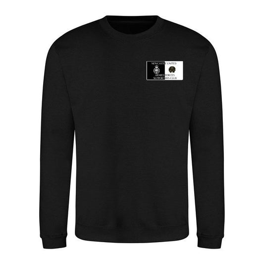 Newcastle United Armed Forces Supporters Club - Carabao Cup Winners Premium Sweatshirt - Black