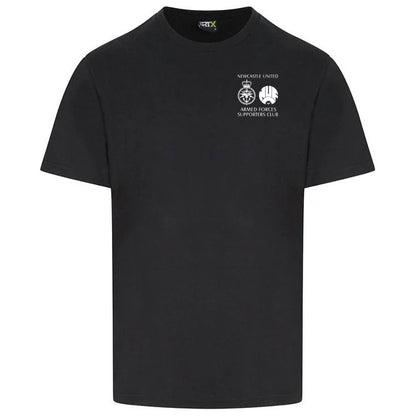 Newcastle United Armed Forces Supporters Club - Pro T-shirt - Black