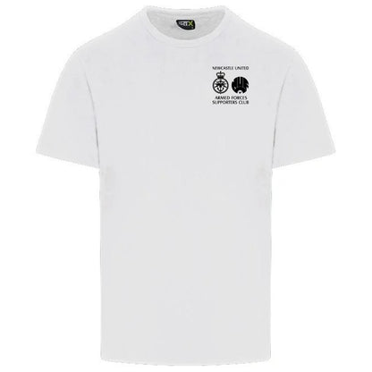 Newcastle United Armed Forces Supporters Club - Pro T-shirt - White