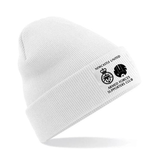 Newcastle United Armed Forces Supporters Club - Beanie Hat - White
