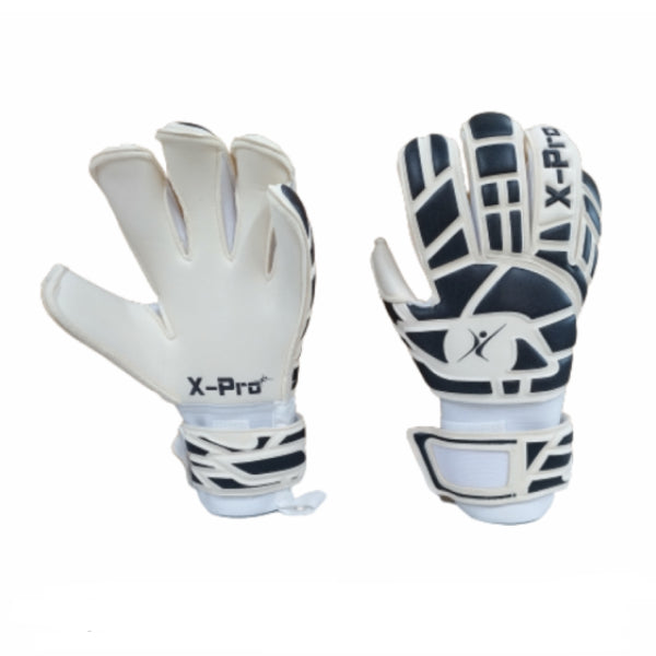X-Pro Classic Elite II - Roll Hybrid GK Gloves - White/Black