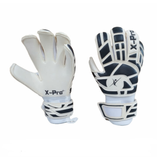 X-Pro Classic Elite II - Roll Hybrid GK Gloves - White/Black